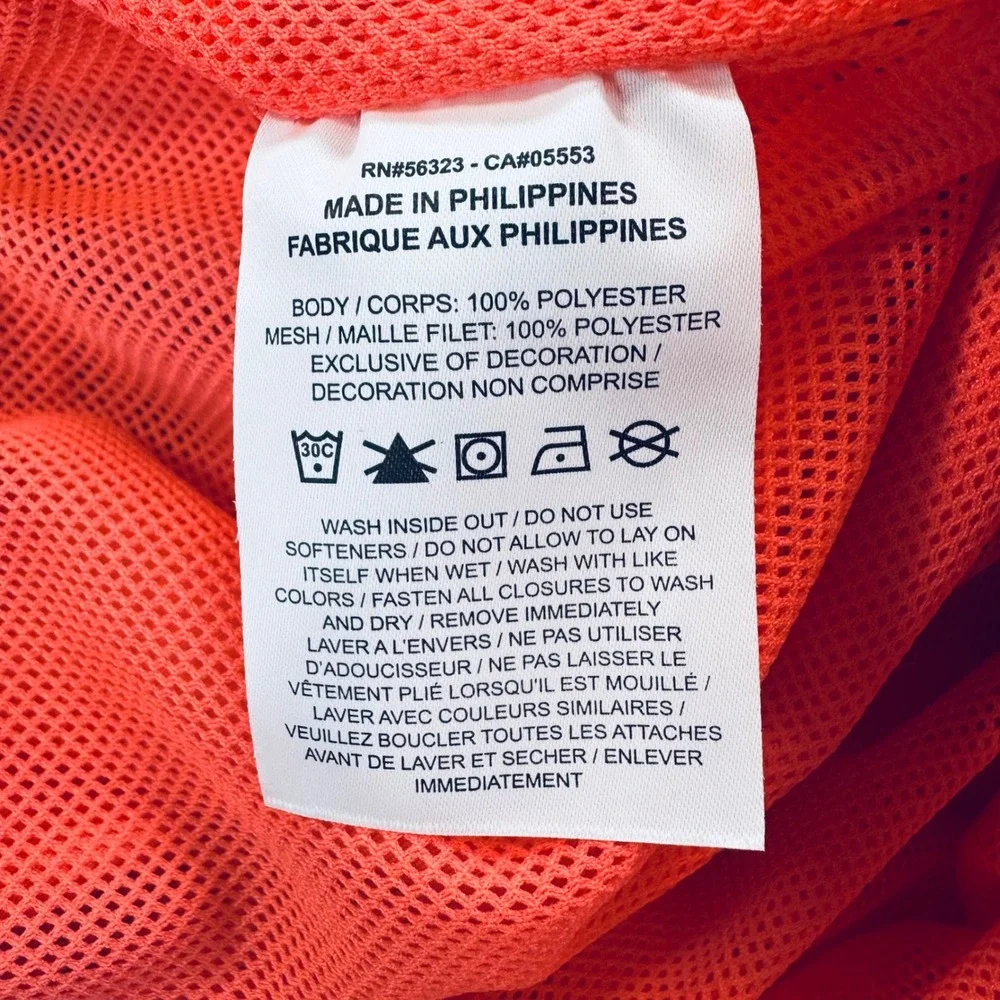 Nike Mens Small Sportswear Woven Shorts Atomic Orange FN3307-814 Gym Performance
